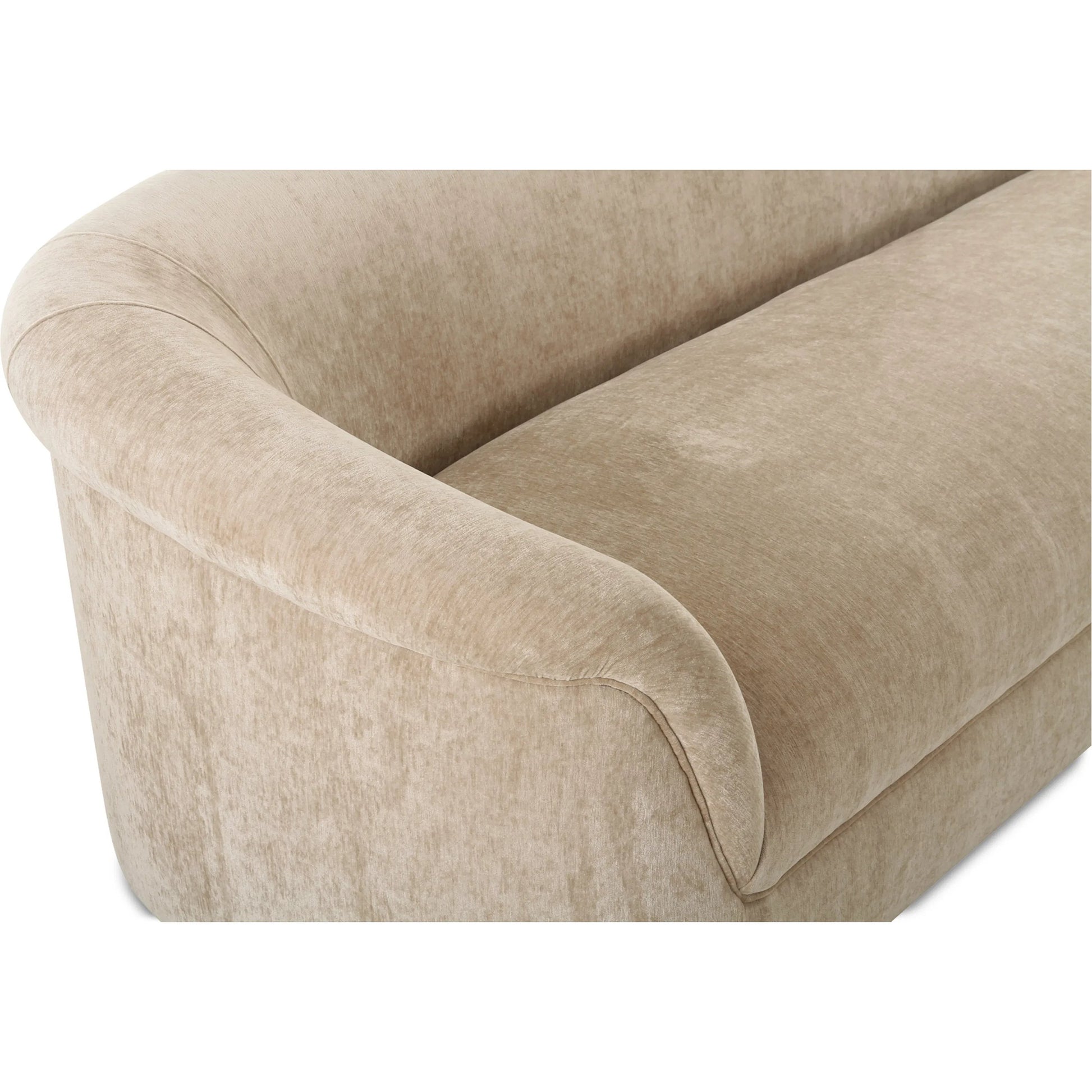 Thora Sofa by Moe's Home Collection. Made from upholstery: 100% polyester, plywood frame, foam, fiber seat in a eclectic & global style.