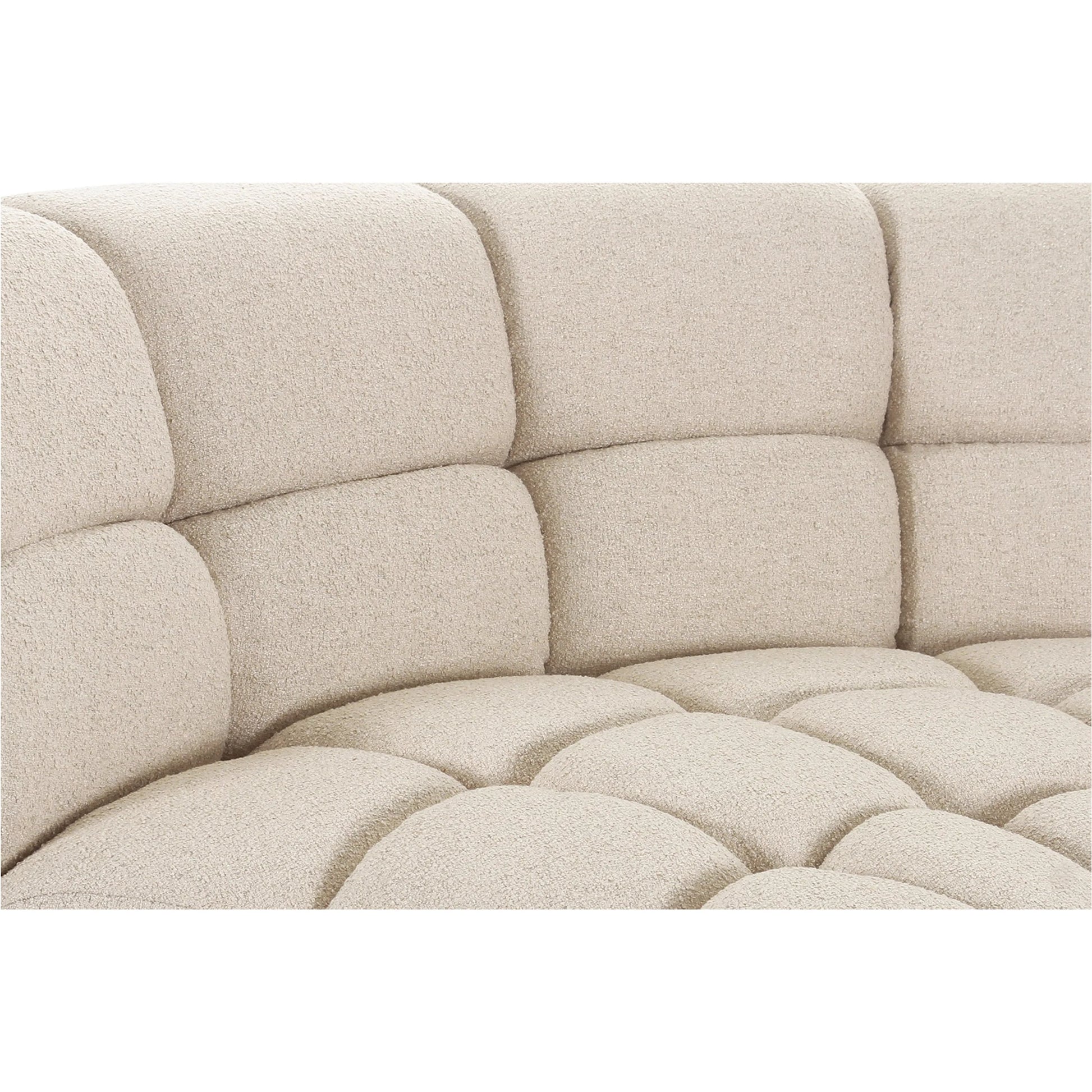 Roman L Shaped Sectional by Moe's Home Collection. Made from upholstery: 90% polyester, 10% linen, plywood frame, foam, fiber seat in a transitional style.