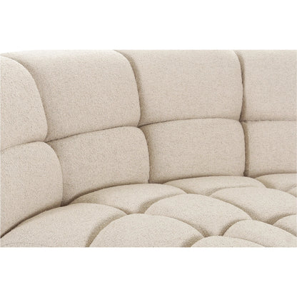 Roman L Shaped Sectional by Moe's Home Collection. Made from upholstery: 90% polyester, 10% linen, plywood frame, foam, fiber seat in a transitional style.