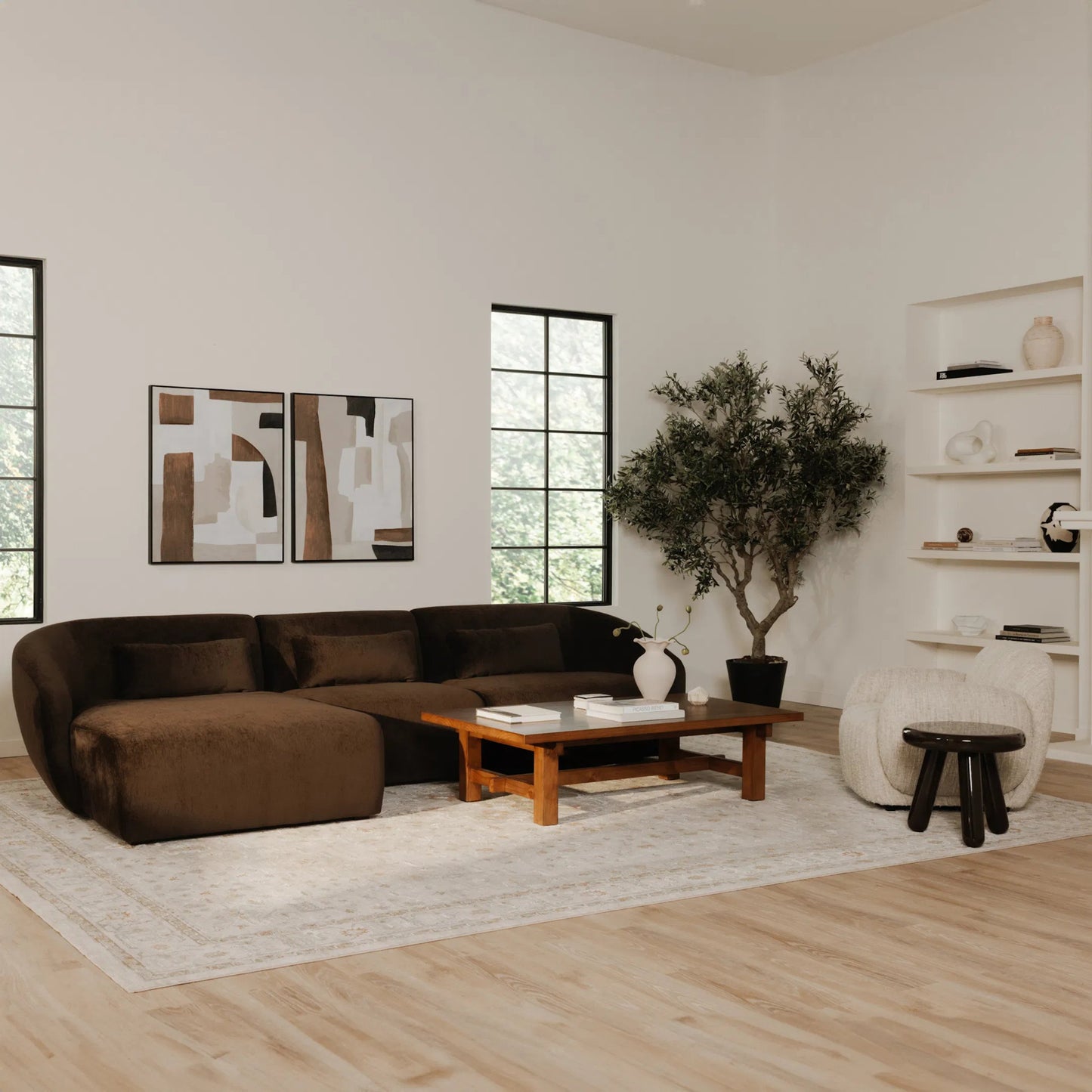 027 SI-2368090 | Lifestyle | Hazel Lounge Chair by Moe's Home Collection. Made from unique in a eclectic & global style.
