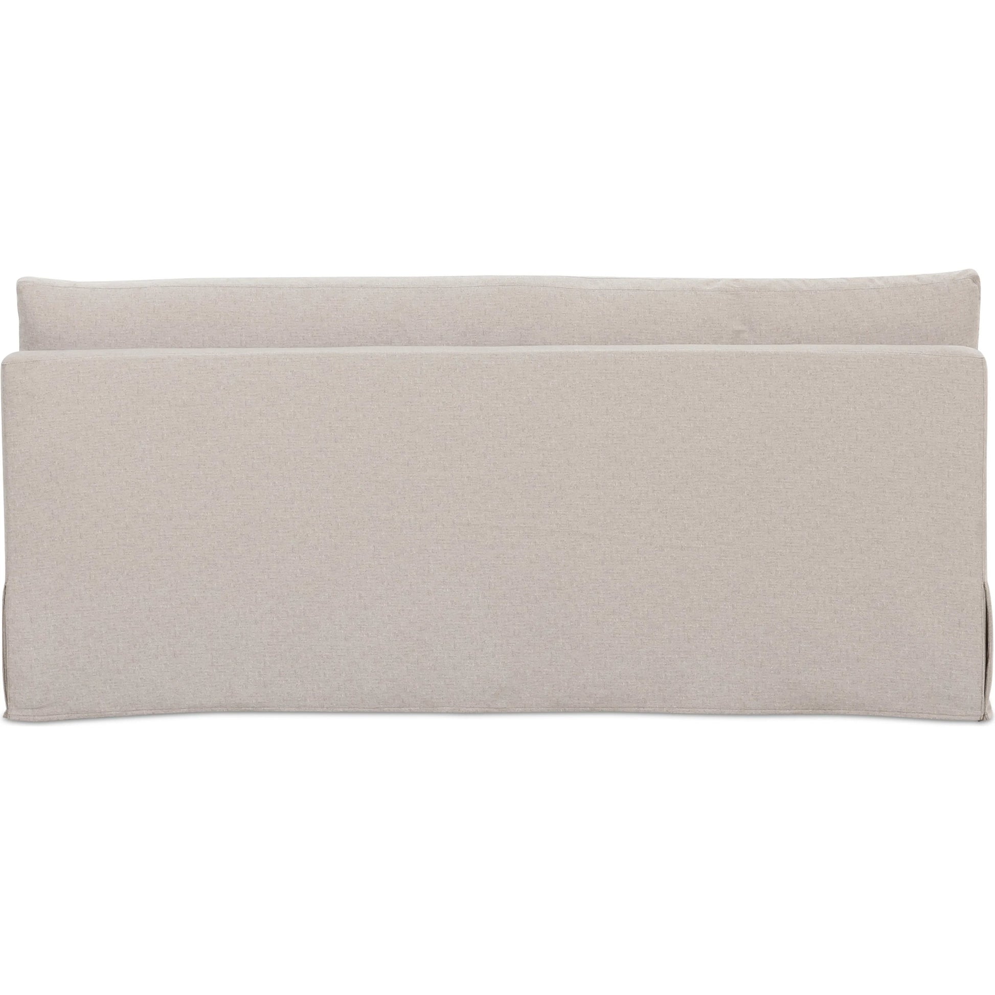 Fable Slipcover Dining Bench by Moe's Home Collection in beige. Made from upholstery: 100% polyester, foam, plywood in a transitional style.