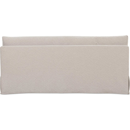 Fable Slipcover Dining Bench by Moe's Home Collection in beige. Made from upholstery: 100% polyester, foam, plywood in a transitional style.