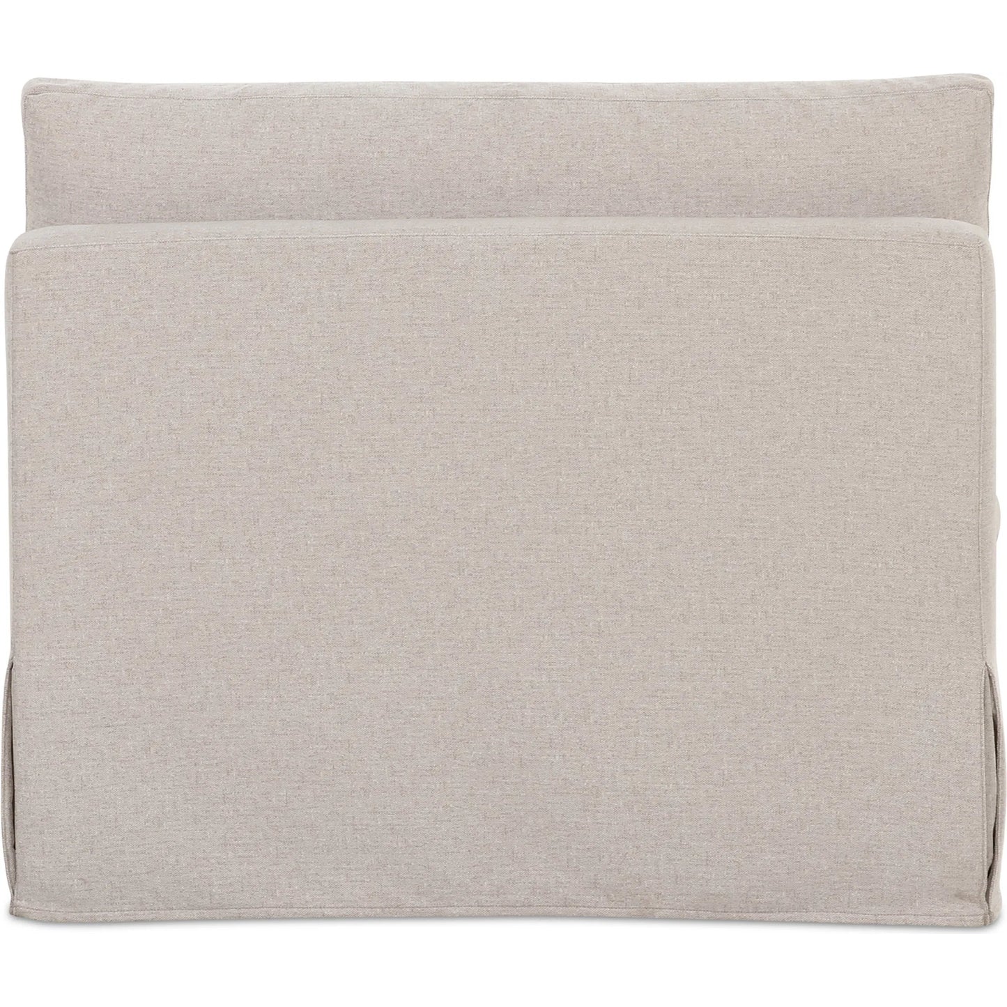 004 SI-2368025 | Additional Silo | Fable Slipcover Dining Chair and Half by Moe's Home Collection in beige. Made from upholstery: 100% polyester, foam, plywood in a transitional style.