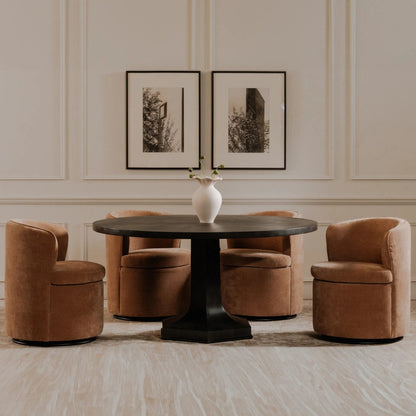 Dane Swivel Dining Chair by Moe's Home Collection. Made from unique in a eclectic & global style.