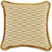 Leone Cushion by Moe's Home Collection. Made from 100% polyester, cushion 60% feather, 40% fibre in a traditional style.