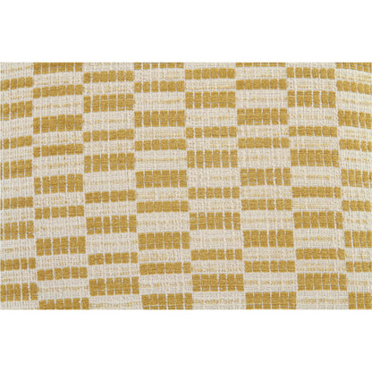 Leone Cushion by Moe's Home Collection. Made from 100% polyester, cushion 60% feather, 40% fibre in a traditional style.