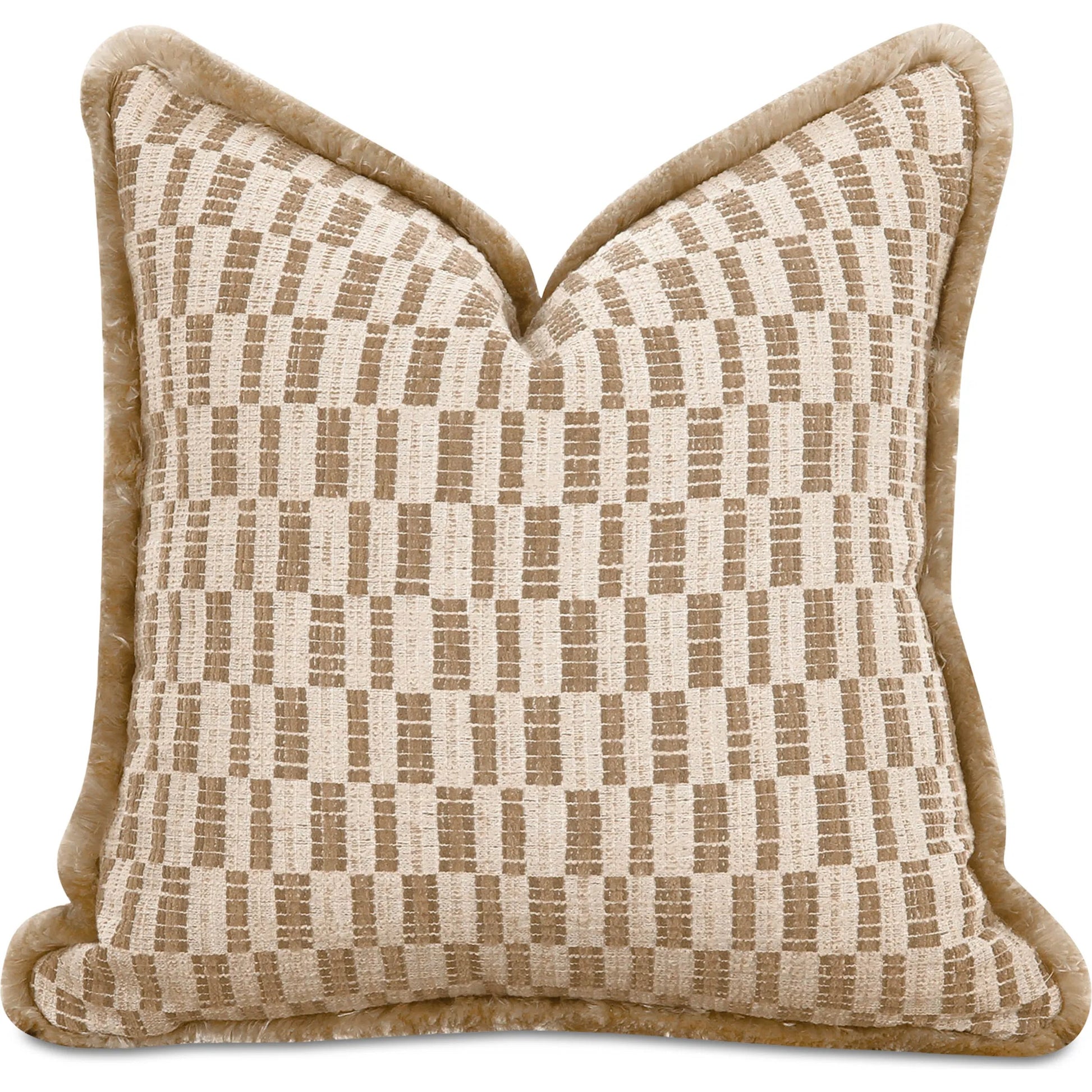 Leone Cushion by Moe's Home Collection. Made from 100% polyester, cushion 60% feather, 40% fibre in a traditional style.
