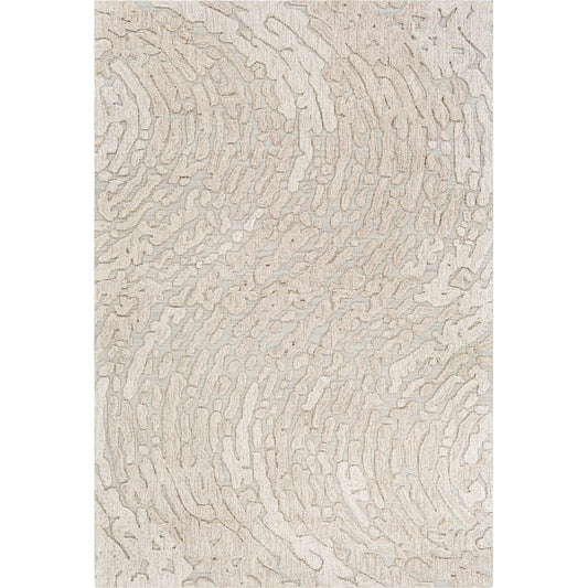 Oakland Rug - 26236 by Surya in cream, light beige, beige. Made from 100% wool in a unique style.