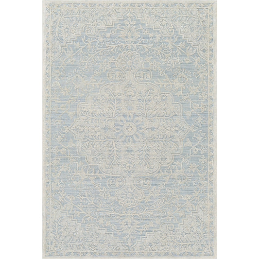 Oakland Rug - 26216 by Surya in light slate, gray, cream. Made from 100% wool in a unique style.
