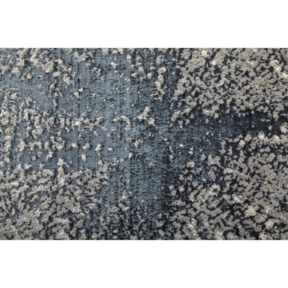 Micah Rug - 39LTF by Feizy in ivory, gray, blue. Made from polyester, polypropylene in a unique style.