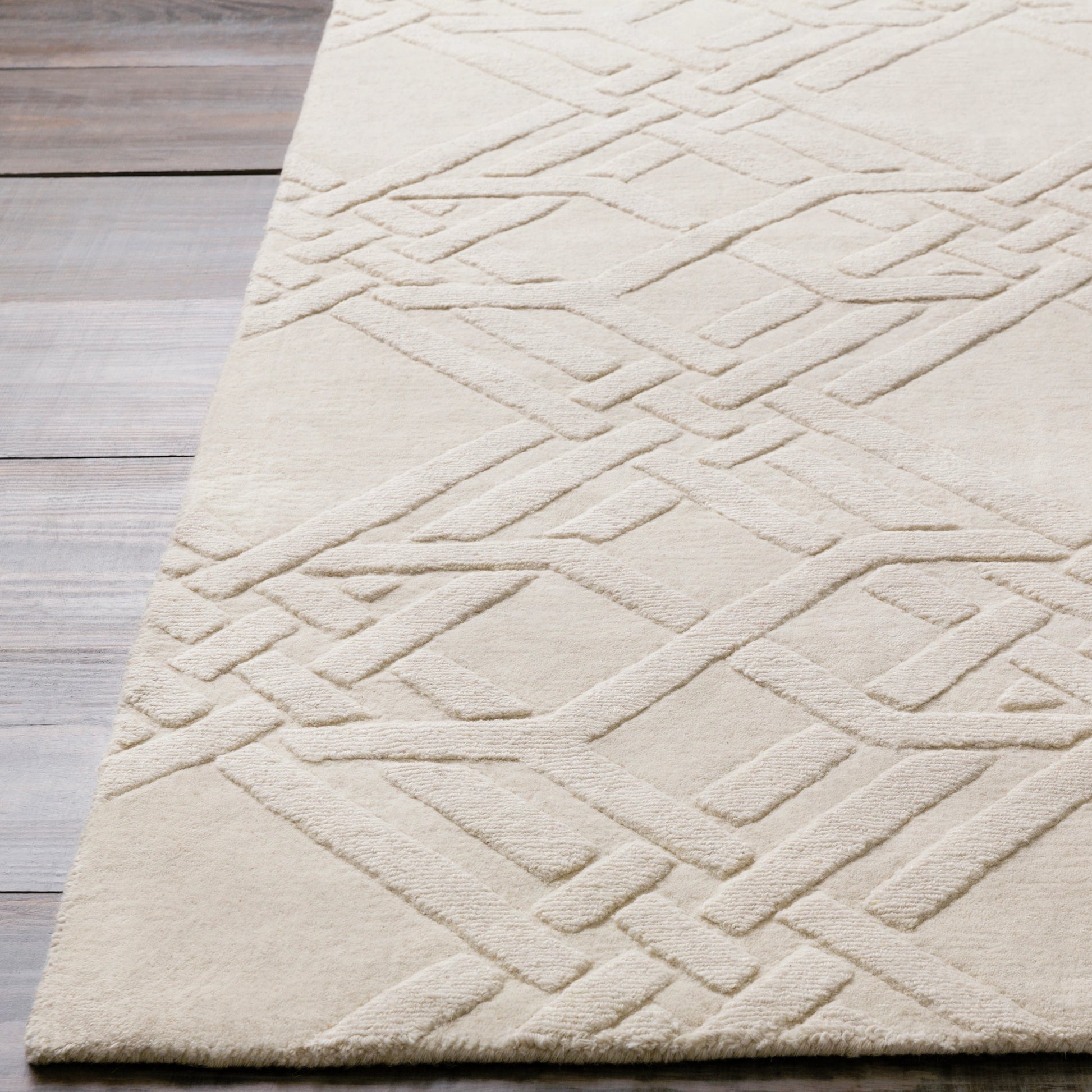 The Oakes Rug - 12879 by Surya. Made from 100% wool in a unique style.