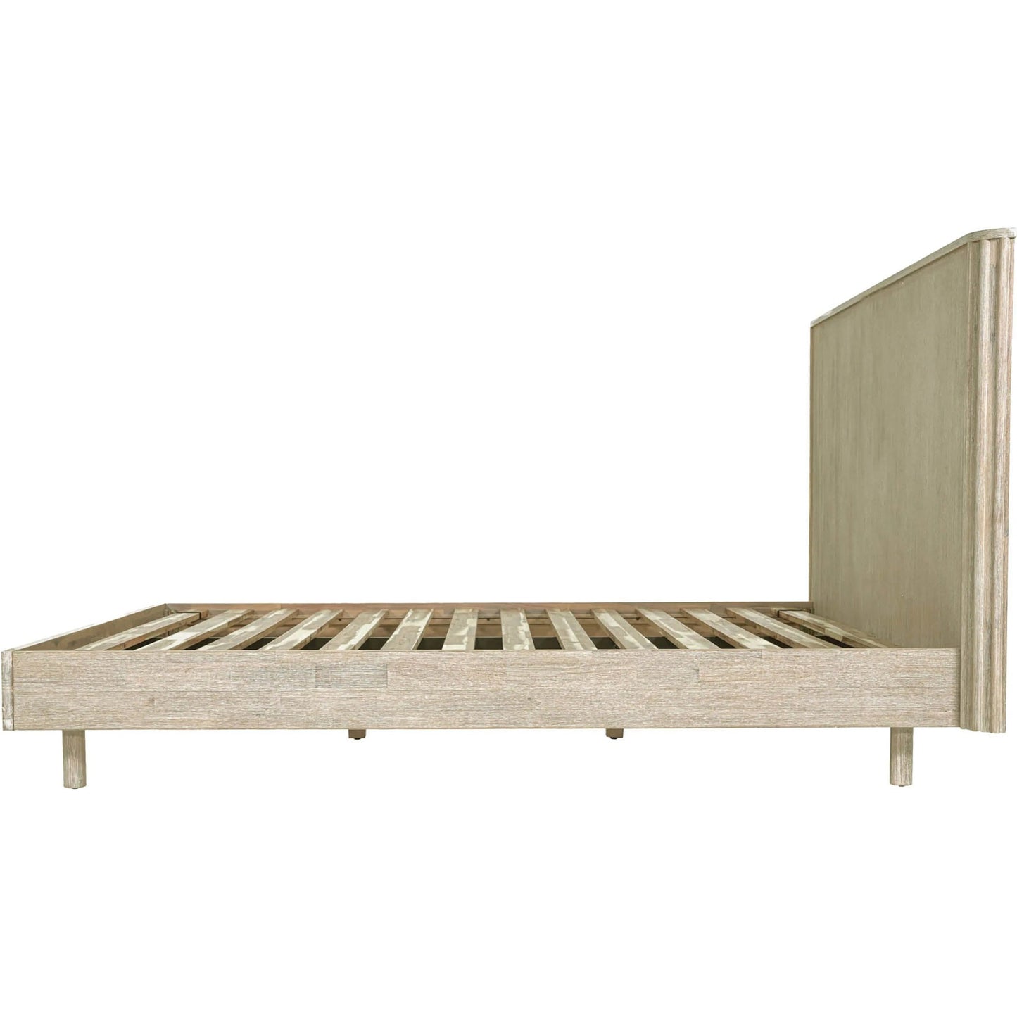 010 SI-2325143 | Additional Silo | Oasis Bed by LH Imports in beige and natural white washed. Made from solid acacia wood in a transitional style.