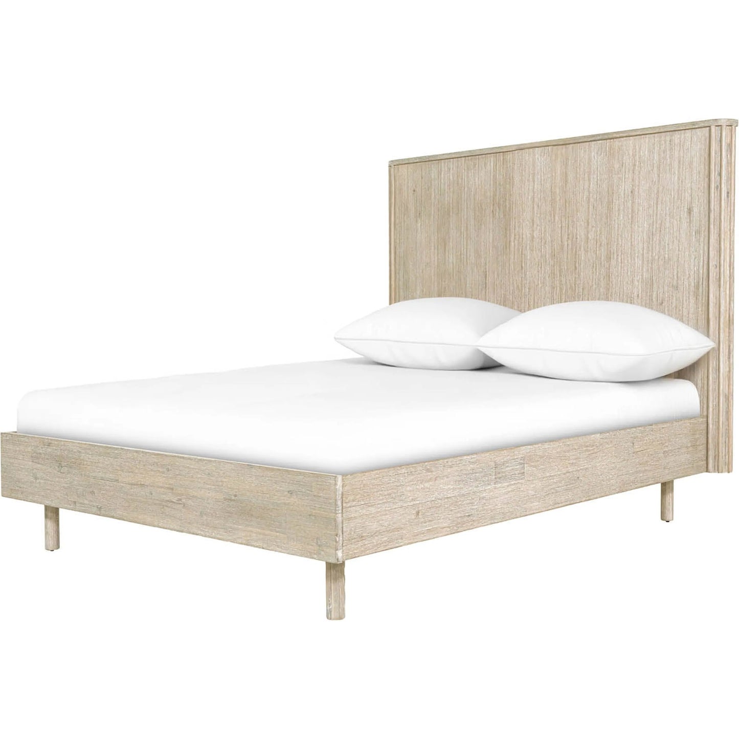 016 SI-2325143 | Additional Silo | Oasis Bed by LH Imports in beige and natural white washed. Made from solid acacia wood in a transitional style.
