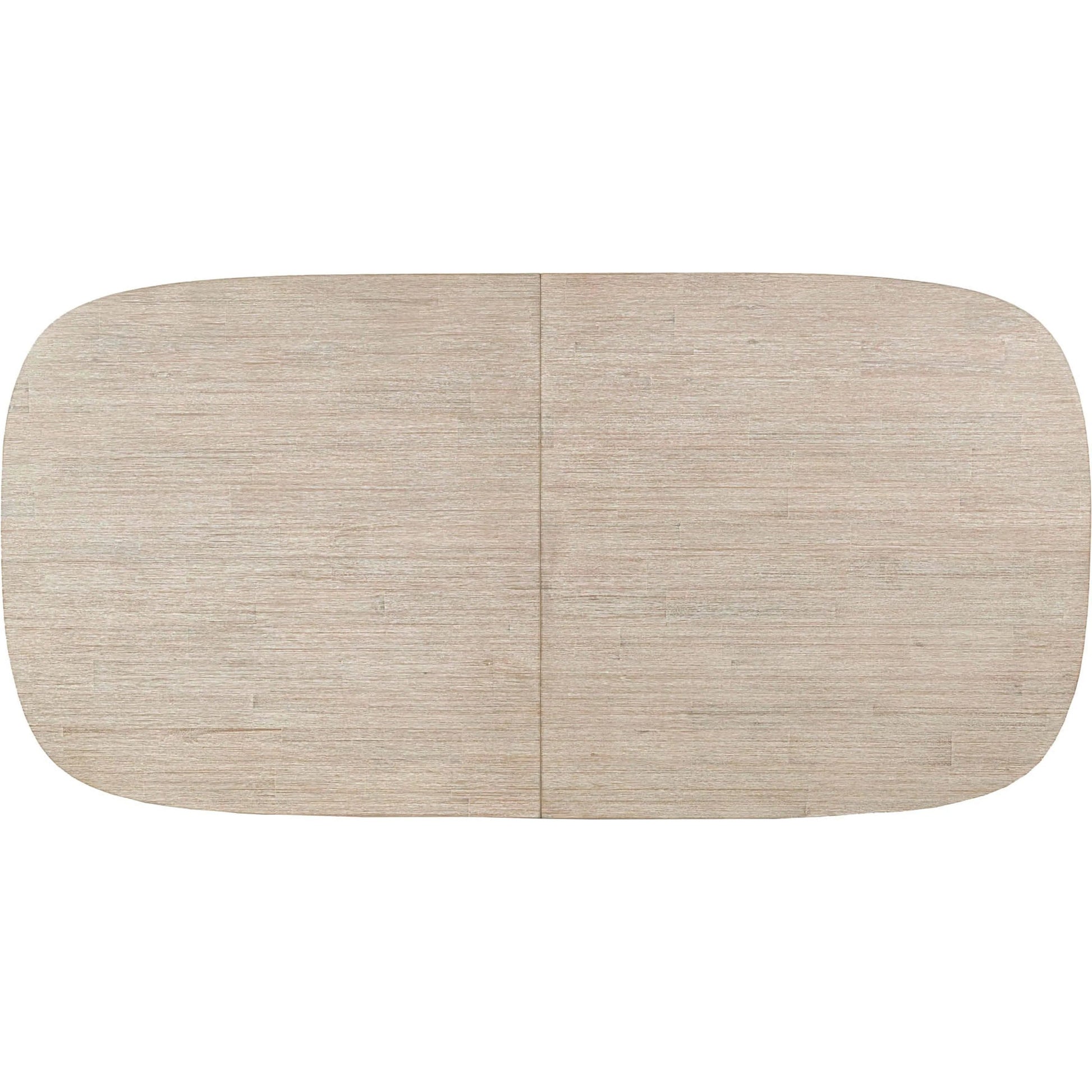 Oasis Extension Dining Table (70"/102") by LH Imports in beige and natural white washed. Made from solid acacia wood in a transitional style.