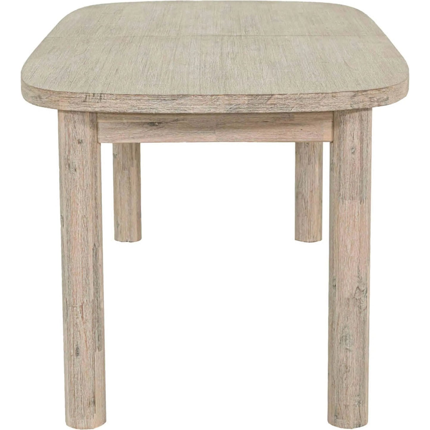 002 SI-2325148 | Additional Silo | Oasis Extension Dining Table (70"/102") by LH Imports in beige and natural white washed. Made from solid acacia wood in a transitional style.