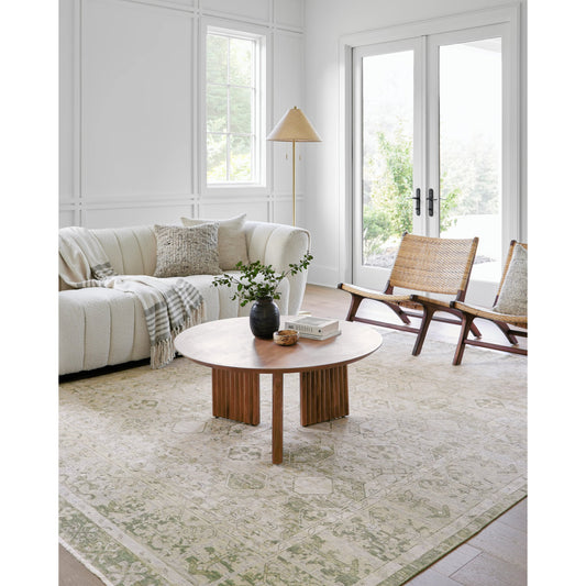 Once Upon a Time Rug - 496833 by Surya in olive, tan, light olive, light gray, pale blue. Made from face: 100% wool, warp: 100% cotton in a unique style.