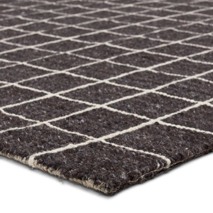 Oxford by Barclay Butera OBB04 Rug by Jaipur Living in brown. Made from 50% wool, 50% polyester in a unique style.