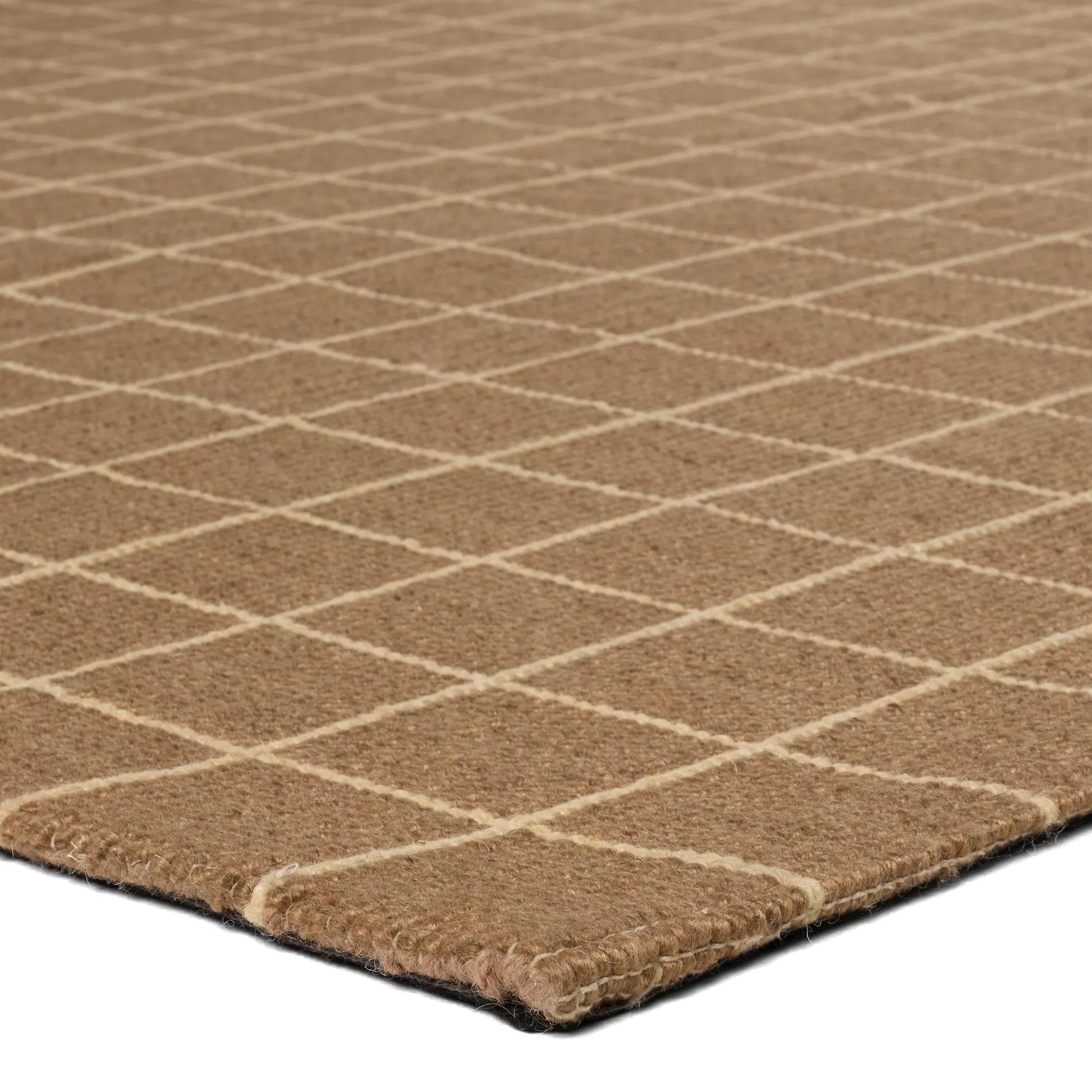 Oxford By Barclay Butera OBB06 Rug by Jaipur Living in brown. Made from 50% wool 50% pet yarn in a unique style.