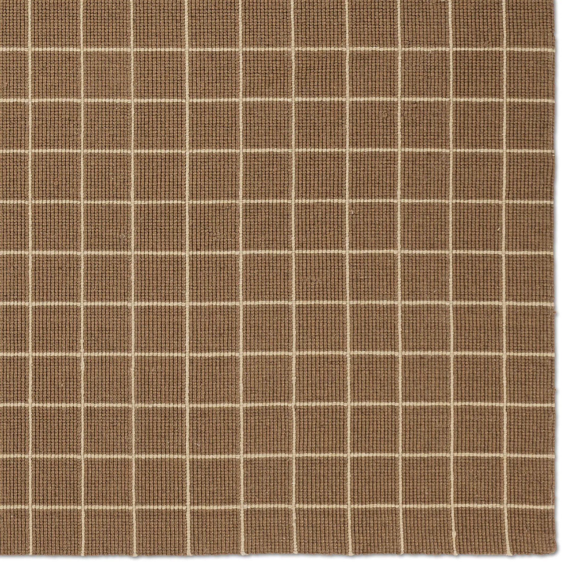 Oxford By Barclay Butera OBB06 Rug by Jaipur Living in brown. Made from 50% wool 50% pet yarn in a unique style.