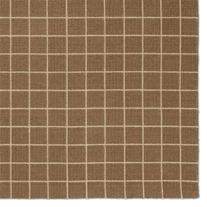 Oxford By Barclay Butera OBB06 Rug by Jaipur Living in brown. Made from 50% wool 50% pet yarn in a unique style.