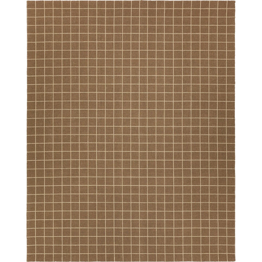 Oxford By Barclay Butera OBB06 Rug by Jaipur Living in brown. Made from 50% wool 50% pet yarn in a unique style.