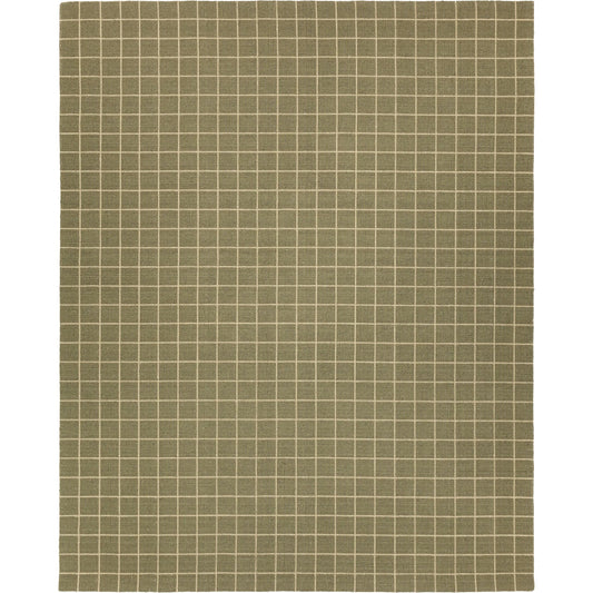 Oxford By Barclay Butera OBB07 Rug by Jaipur Living in green. Made from 50% wool 50% pet yarn in a unique style.