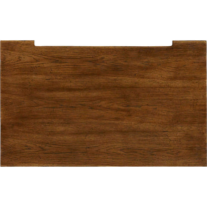 Archivist Lateral File by Hooker Furniture in pecan. Made from pecky pecan veneers in a traditional style.
