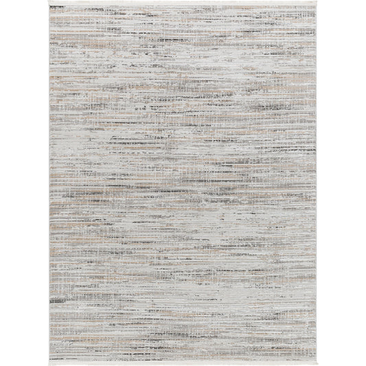 Obsession Rug - 32718 by Livabliss in cream, light gray, gray, charcoal, light brown, black. Made from main: 100% polyester in a unique style.