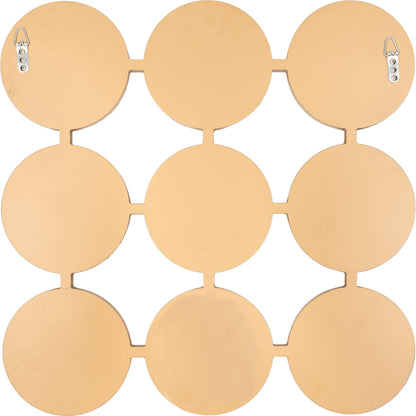 Orbit - 29208 by Surya in gold and antiqued. Made from manufactured wood in a modern style.