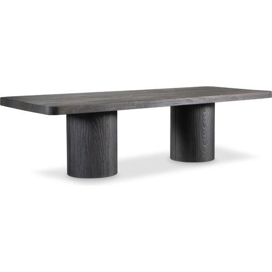 Sana Dining Table by Bernhardt in cafe brown. Made from wood in a eclectic & global style.