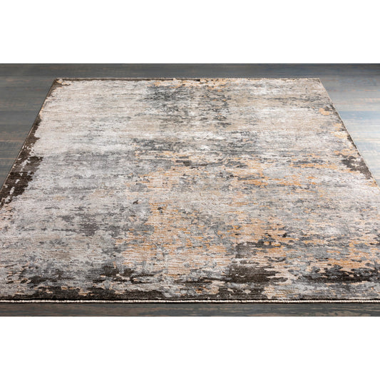 Ocean Rug - 26050 by Surya in taupe, light gray. Made from 60% new zealand wool, 40% viscose in a unique style.