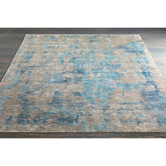 Ocean Rug - 26049 by Surya in blue, ice blue. Made from unique in a unique style.