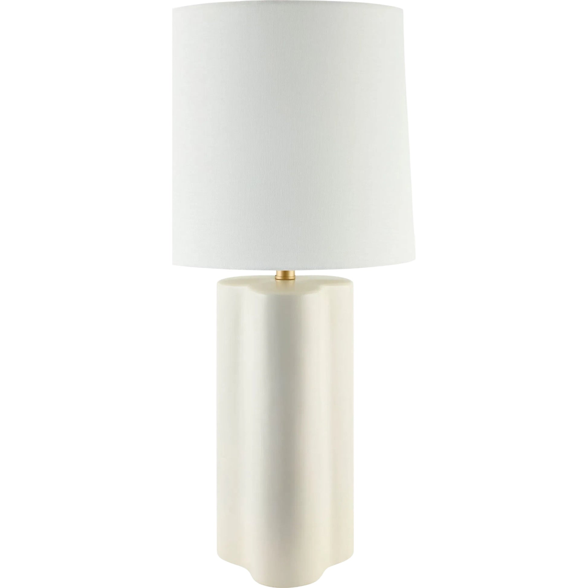 Ocana Accent Table Lamp by Livabliss in high, electroplated, gloss. Made from ceramic, linen, plastic, iron in a eclectic & global style.