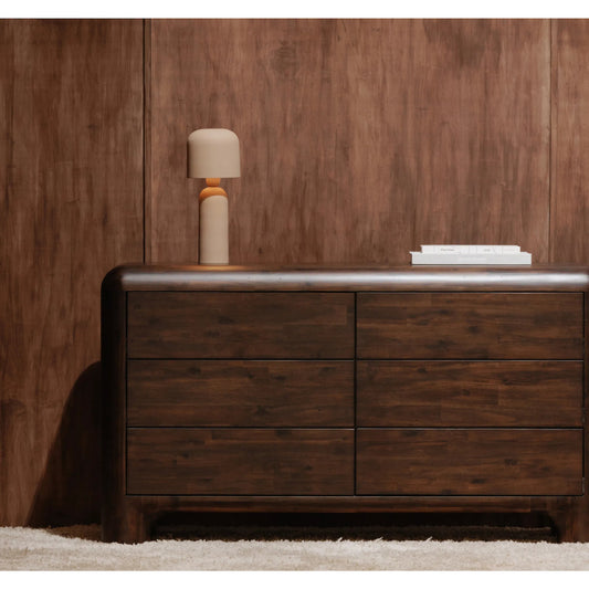 Echo Gloss Table Lamp by Moe's Home Collection in terracotta. Made from iron lamp in a unique style.