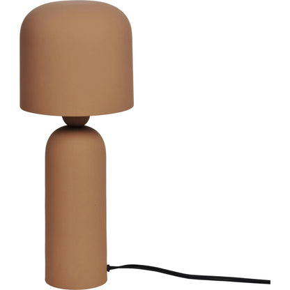 Echo Gloss Table Lamp by Moe's Home Collection in terracotta. Made from iron lamp in a modern style.
