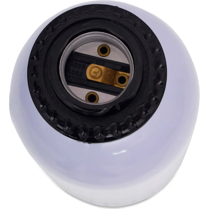 Echo Gloss Table Lamp by Moe's Home Collection in terracotta. Made from iron lamp in a modern style.