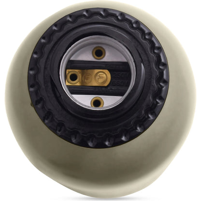 Echo Gloss Table Lamp by Moe's Home Collection in terracotta. Made from iron lamp in a modern style.