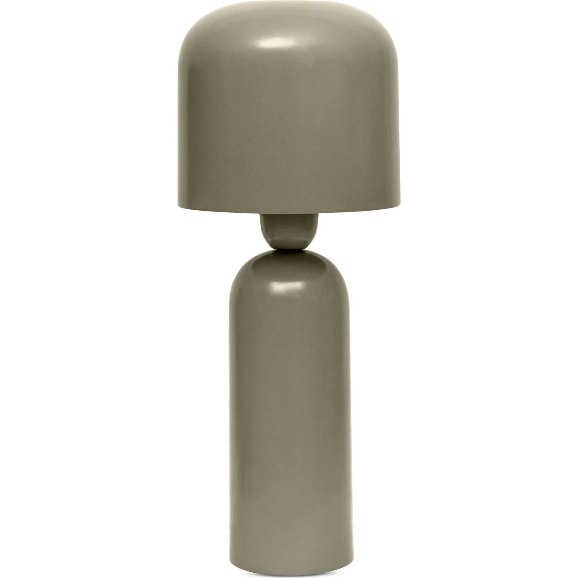 Echo Gloss Table Lamp by Moe's Home Collection in terracotta. Made from iron lamp in a modern style.