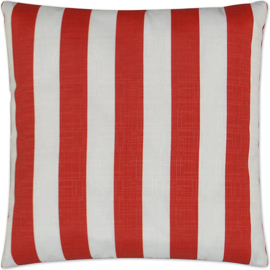 Classics Indoor/Outdoor Pillow by DV Kap Home in red. Made from 100% polyester in a unique style.