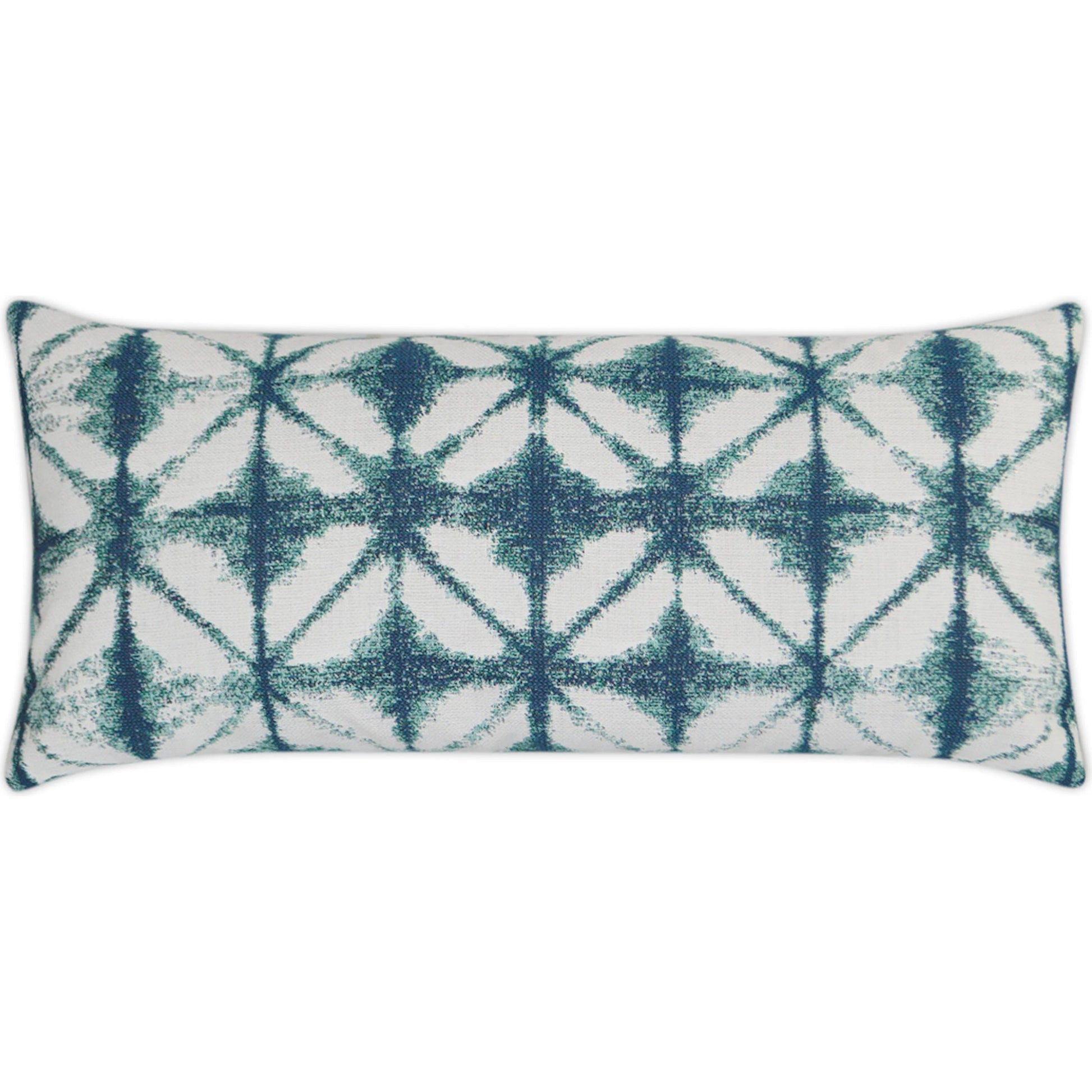 Midori Lumbar Indoor/Outdoor Pillow by DV Kap Home in bermuda. Made from 100% sunbrella acrylic in a transitional style.