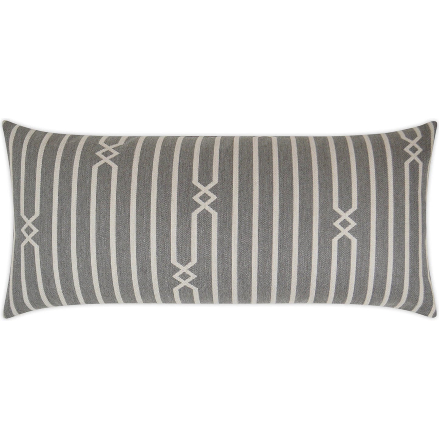 001 SI-2381542 | Primary Silo | Kitri Lumbar Indoor/Outdoor Pillow by DV Kap Home in stone. Made from 100% sunbrella acrylic in a transitional style.