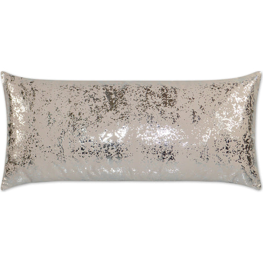 Sand Dune Lumbar Indoor/Outdoor Pillow by DV Kap Home. Made from 88% olefin, 12% polyester in a unique style.