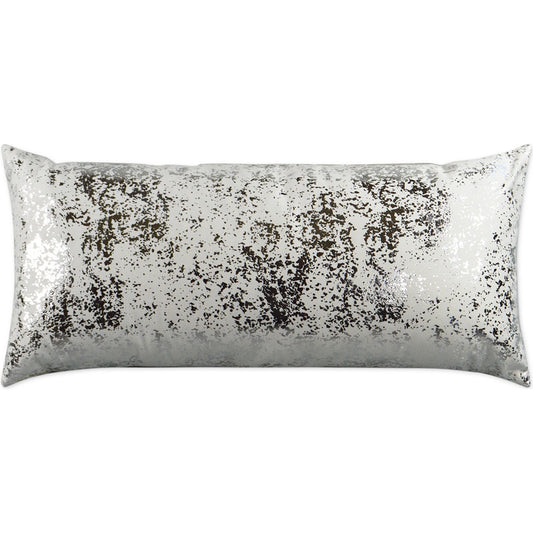 Sand Dune Lumbar Indoor/Outdoor Pillow by DV Kap Home. Made from 88% olefin, 12% polyester in a unique style.