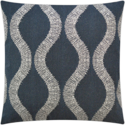 Overlock Indoor/Outdoor Pillow by DV Kap Home. Made from 100% sunbrella acrylic in a unique style.
