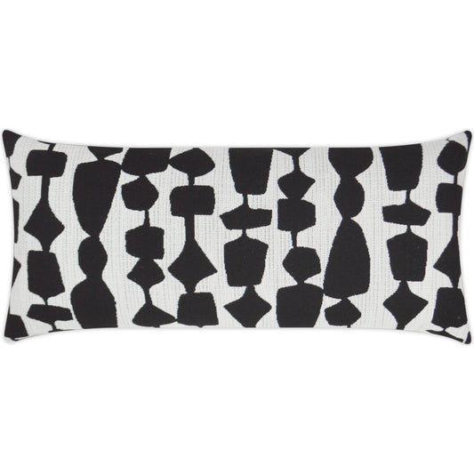 Freya Lumbar Indoor/Outdoor Pillow by DV Kap Home. Made from 100% sunbrella acrylic in a unique style.