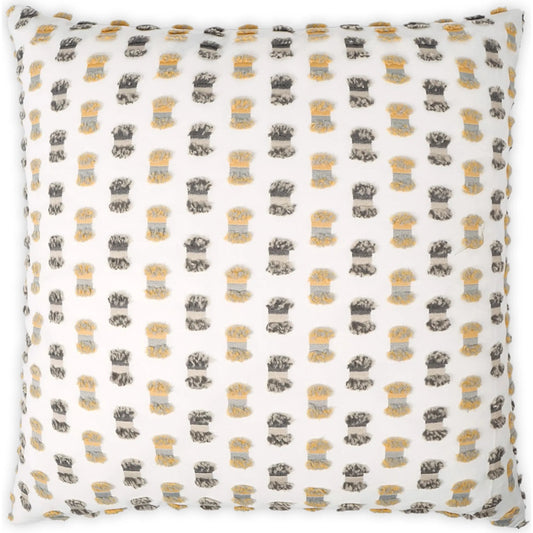 Fifi Indoor/Outdoor Pillow by DV Kap Home. Made from 100% solution dyed polyester in a unique style.
