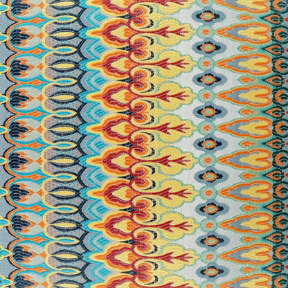 Kanthum Lumbar Indoor/Outdoor Pillow by DV Kap Home. Made from 100% solution dyed polyester in a eclectic & global style.