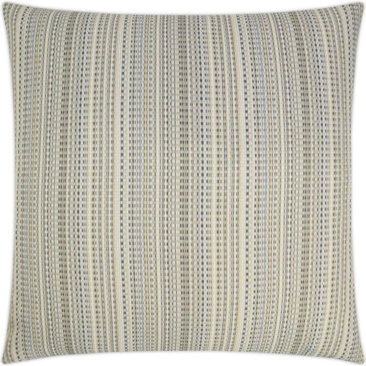 Sunrun Indoor/Outdoor Pillow by DV Kap Home. Made from 100% solution dyed polyester in a unique style.