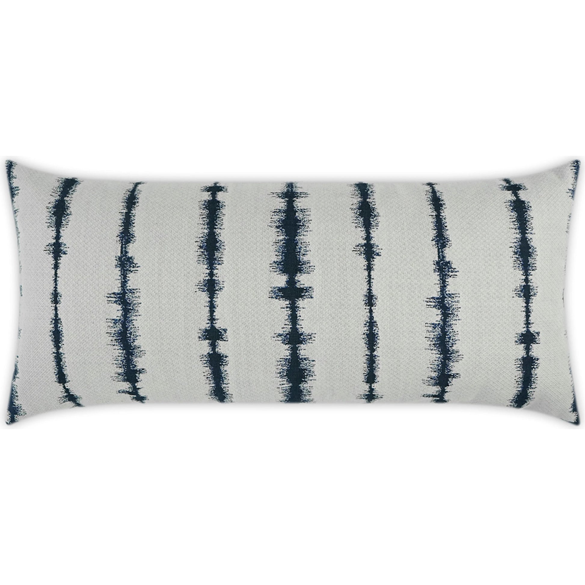 Shinto Lumbar Indoor/Outdoor Pillow by DV Kap Home. Made from 100% solution dyed acrylic in a unique style.