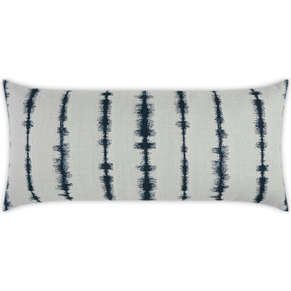 Shinto Lumbar Indoor/Outdoor Pillow by DV Kap Home. Made from 100% solution dyed acrylic in a unique style.